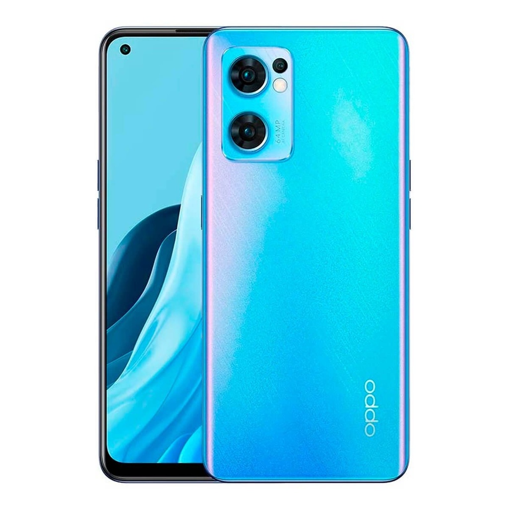 Oppo Reno 7 (256 GB) Blu - Grado Estetico: Ottimo - Batteria Standard