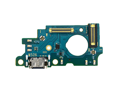 Samsung Galaxy M52 5G Sub Board + Plug In + Microfono