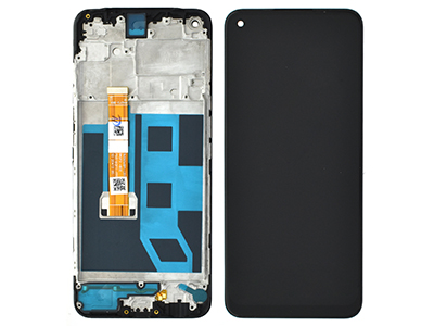 Oppo A53 LCD + Touchscreen + Frame Black