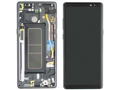 Samsung Galaxy Note 8 LCD + Touchscreen + Frame + Altoparlante Nero (ECOSTORE)