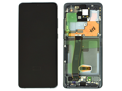 Samsung Galaxy S20 Ultra LCD + Touchscreen + Frame Cosmic Grey
