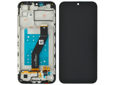 Motorola Moto E6S LCD + Touch Screen + Frame Black