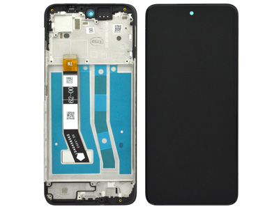 Motorola Moto G54 5G LCD + Touch Screen + Frame Black