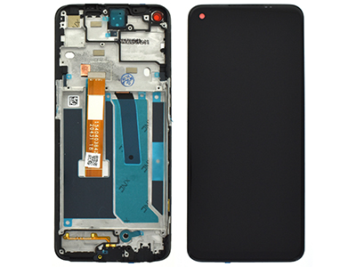 OnePlus Nord N10 5G LCD + Touchscreen + Frame Black (ECOSTORE)