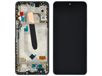 Xiaomi MI 11 5G LCD + Touchscreen + Frame + Tasto Volume Frosty White