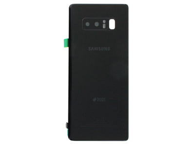 Samsung Note 8 Cover Batteria in vetro + Vetrino Camera + Vetrino Flash