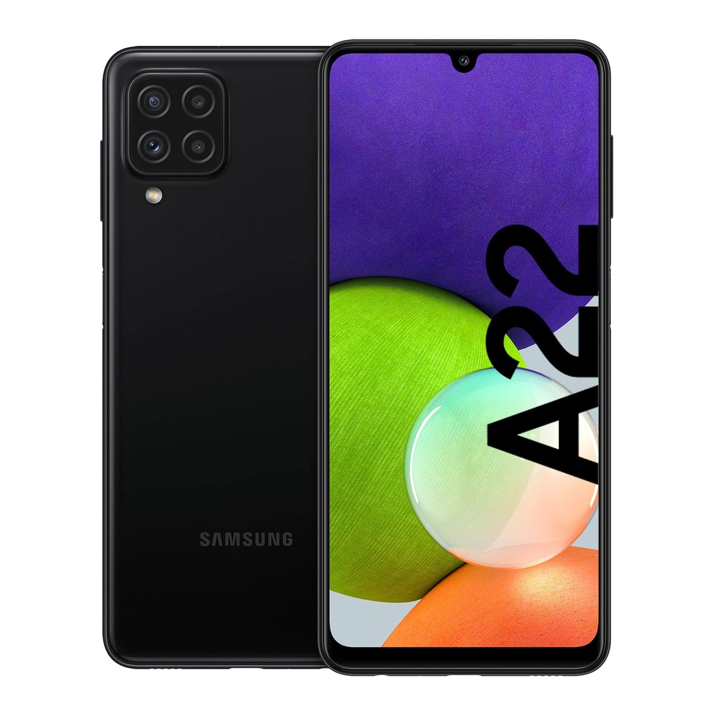 Samsung Galaxy A22 4G (64 GB) Nero - Grado Estetico: Buono - Batteria Standard