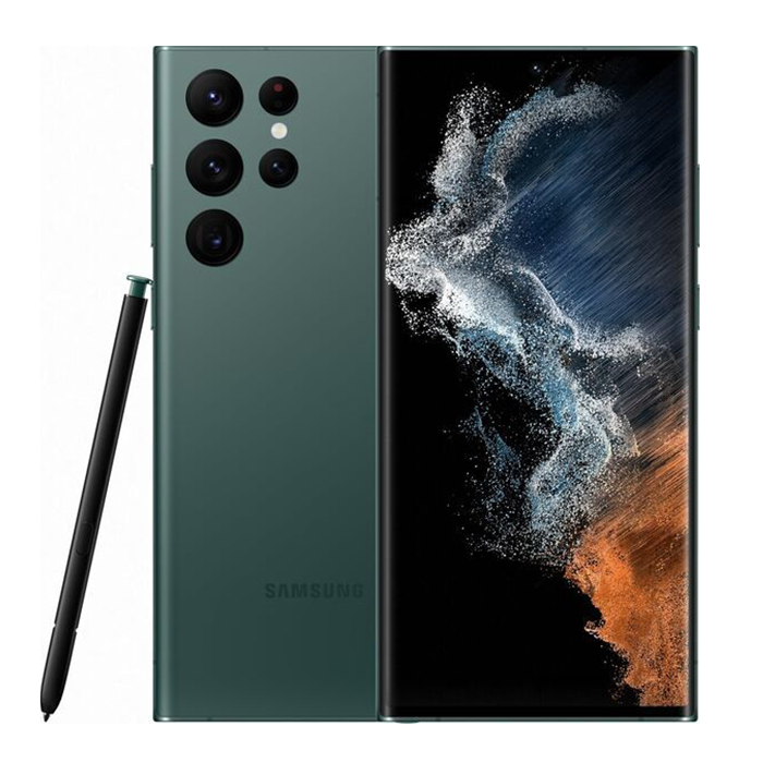 Samsung Galaxy S22 Ultra 5G (128 GB) Verde - Grado Estetico: Ottimo - Batteria Standard