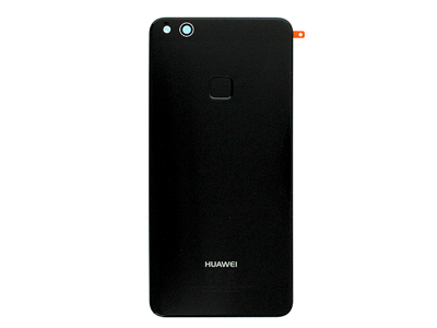 Huawei P10 Lite Cover Batteria + Vetrino Camera + Lettore Impronta Nero ( ECOSTORE)