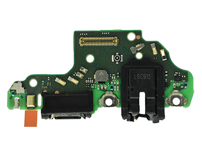 Huawei P40 Lite Sub Board + Plug In + Microfono + Jack Audio