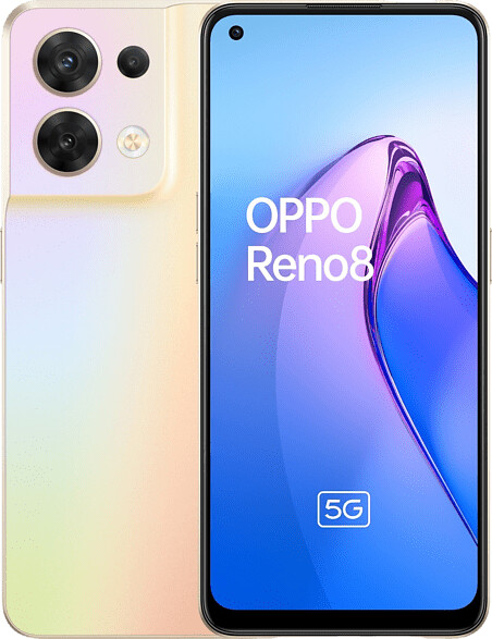 Oppo Reno 8 (64 GB) Arcobaleno - Grado Estetico: Buono - Batteria Standard