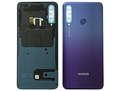 Honor 20 Lite Cover Batteria + Lettore Impronta Blu