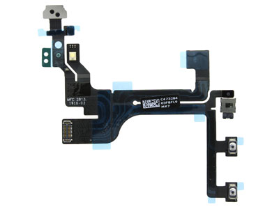 Apple iPhone 5C Flat Cable + Switch Tasto Power + Switch Tasti Volume e Vibrazione No Logo