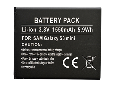 Samsung GALAXY S3 MINI BATTERIA COMPATIBILE (ECOSTORE)