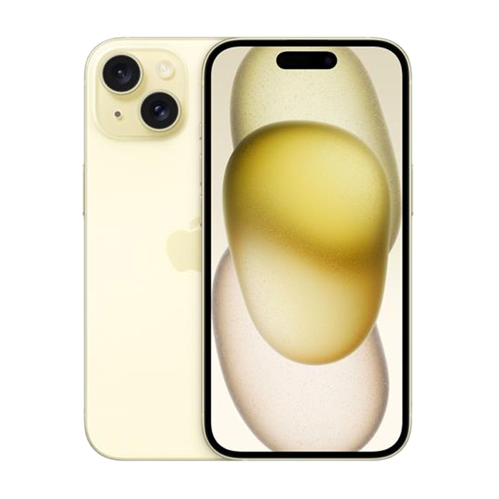 Apple iPhone 15 (128 GB) Giallo - Grado Estetico: Buono - Batteria Oltre 85%