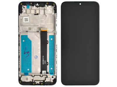 Lg K41 S LCD + Touchscreen + Frame Nero