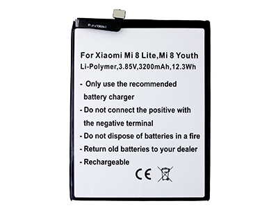 Xiaomi MI 8 LITE BATTERIA COMPATIBILE (ECOSTORE)