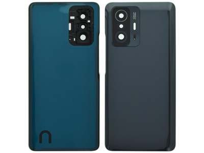 Xiaomi 11T Pro Cover Batteria + Vetrino Camera Meteorite Gray No Logo