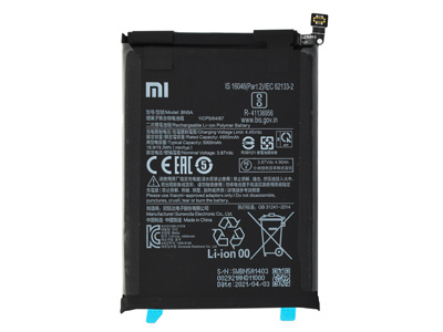 Xiaomi REDMI NOTE 10 5G BATTERIA ORIGINALE