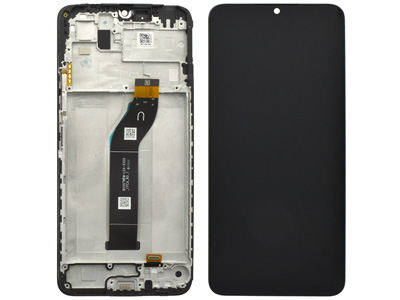 Xiaomi Redmi 13C 4G LCD + Touch Screen + Frame + Swich Tasti Laterali Black