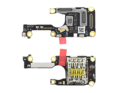 Oppo Find X3 Pro Sub Board + Lettore Sim Card (ECOSTORE)