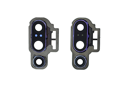 Huawei P20 Pro Cover Camera + Vetrino Purple