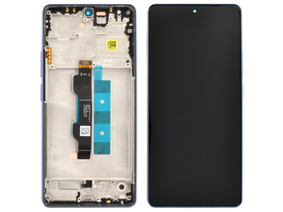 Xiaomi Redmi Note 13 Pro 4G LCD + Touch screen + Frame + Tasti Laterali Lavender Purple