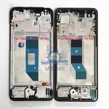 Xiaomi Redmi Note 14 4G LCD + Touch Screen + Frame + Switch Tasti Laterali Black-Originale