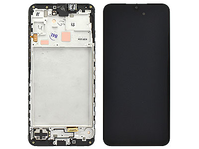 Samsung Galaxy A16 5G LCD + Touch Screen + Frame + Swicth Tasti Laterali Black