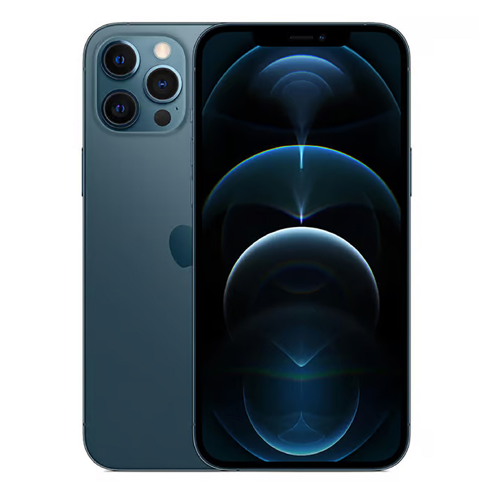 Apple iPhone 12 Pro Max (128 GB) Blu Pacifico - Grado Estetico: Buono Plus - Batteria Nuova