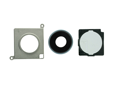 Apple iPhone XR Cover Camera + Vetrino + Adesivo + Frame Blu