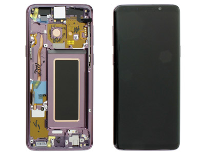 Samsung Galaxy S9 LCD + Touchscreen + Altoparlante + Tasti Laterali Lilac Purple (ECOSTORE)