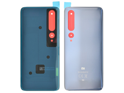 Xiaomi MI 10 5G Cover Batteria + Adesivi Twilight Grey (ECOSTORE)