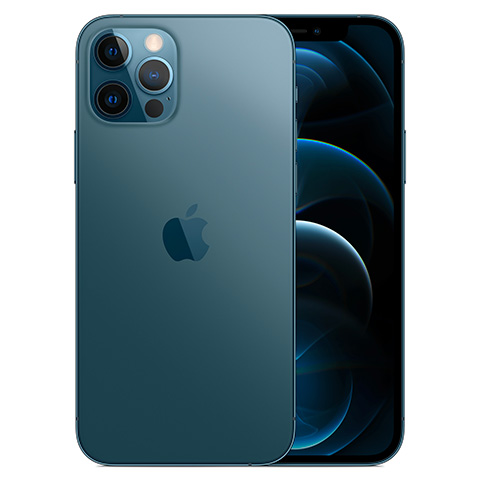 Apple iPhone 12 Pro (128 GB) Blu Pacifico - Grado Estetico: Buono Plus - Batteria Nuova