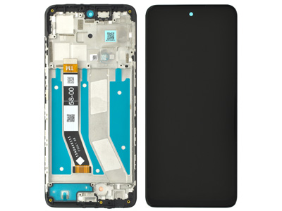 Motorola MOTO G73 LCD + Touch Screen + Frame Black ( ECOSTORE)