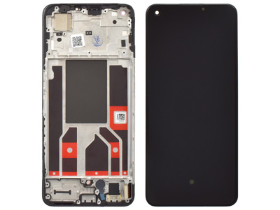 Oppo Reno 8 5G Lcd + Touch Screen + Frame Black