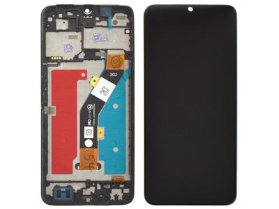 ZTE BLADE A54 Lcd + Touch Screen + Frame + Switch Tasti Laterali Black