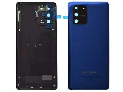 Samsung GALAXY J6 2018 Cover Batteria + Vetrino Camera + Tasti Laterali Nero vers. Dual Sim (ECOSTORE)