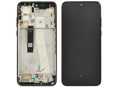 Motorola MOTO EDGE 30 NEO Lcd + Touch Screen + Frame + Tasti Laterali Black Onyx