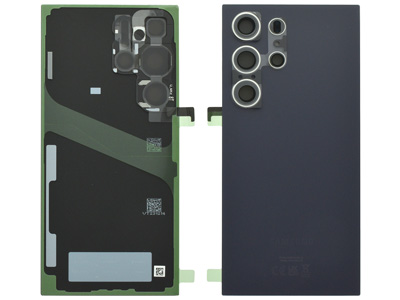 Samsung GALAXY S24 ULTRA 5G Cover Batteria + Vetrino Camera + Adesivi Titanium Violet