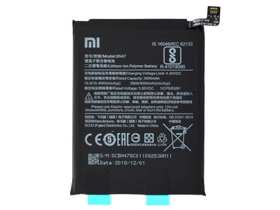 Xiaomi MI A2 LITE BATTERIA ORIGINALE
