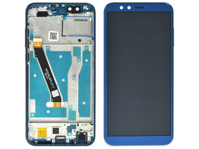 Honor Honor 9 Lite Lcd + Touchscreen + Frame + Tasti Laterali Blue (ECOSTORE)