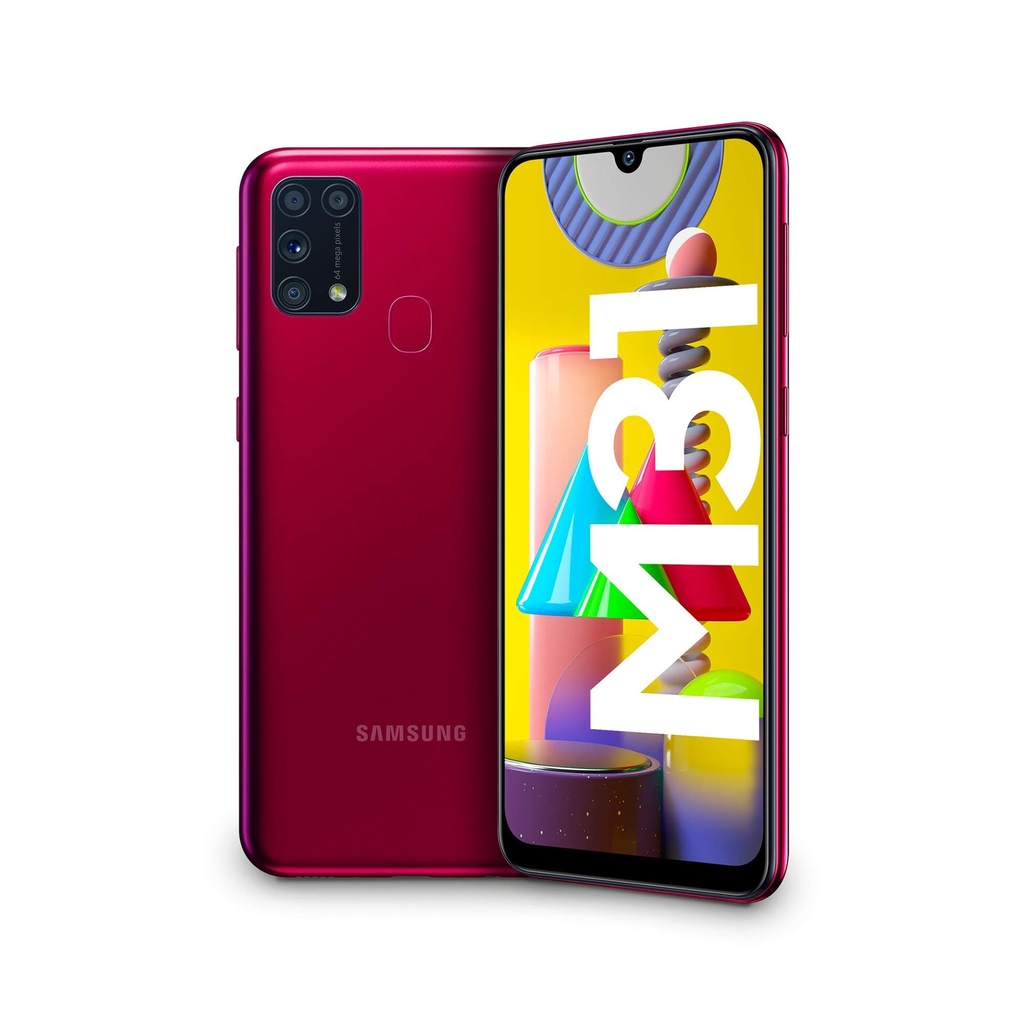 Samsung Galaxy M31 (64 GB) Rosso - Grado Estetico: Buono - Batteria Standard