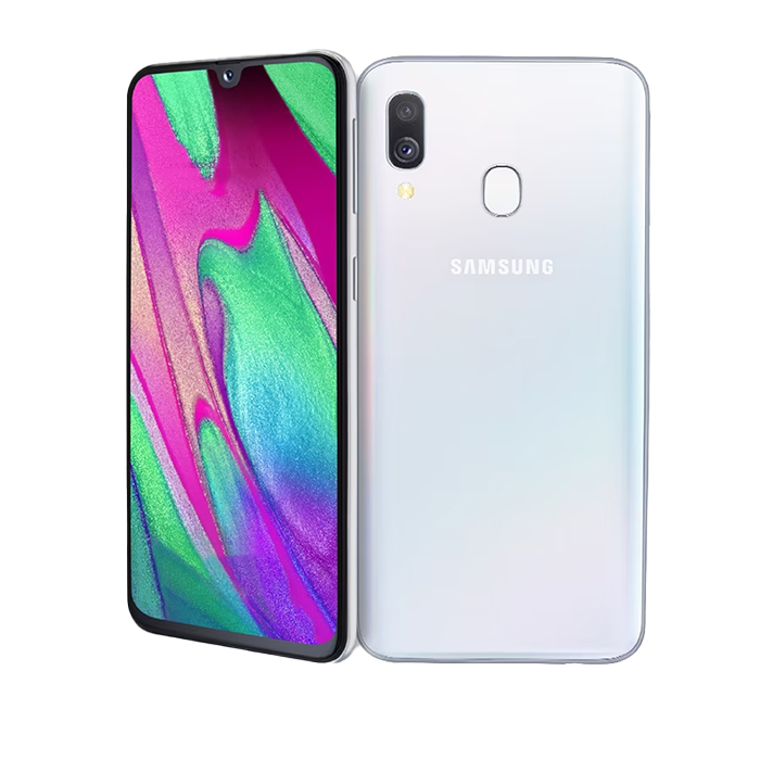 Samsung Galaxy A40 (64 GB) Bianco - Grado Estetico: Buono - Batteria Standard
