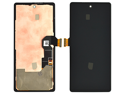 Google PIXEL 6A Lcd + Touchscreen + Frame Black