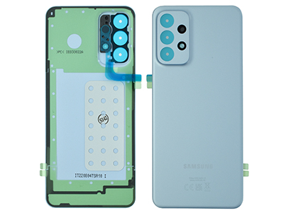 Samsung Galaxy A23 5G Cover Batteria + Adesivi Awesome Blue (ECOSTORE)