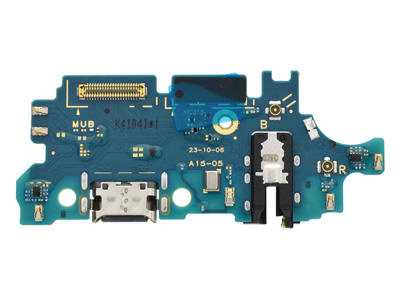 Samsung GALAXY A15 4G Sub Board + Plug In + Jack Audio + Microfono