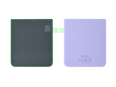 Samsung GALAXY Z FLIP 3 Cover Batteria Inferiore + Adesivi Lavender