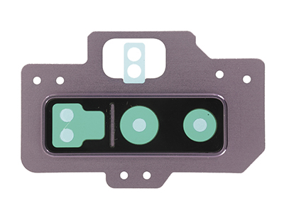 Samsung Galaxy Note 9 Frame supporto Camera Posteriore + Adesivo Lavander Purple