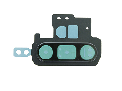 Samsung GALAXY NOTE 10+ Cover camera Posteriore + Adesivo Nero